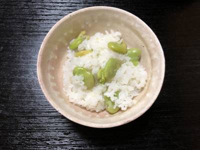 そら豆ご飯
