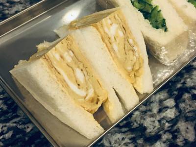 厚焼き卵のサンドイッチ