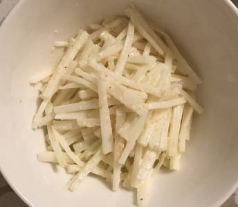 大根の明太マヨネーズサラダ