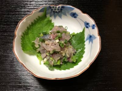 あじのなめろう