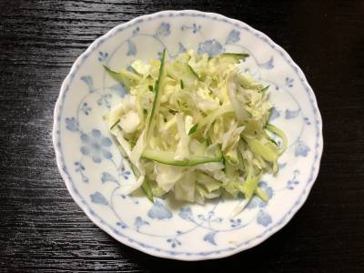 春キャベツのごまコールスロー