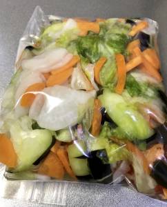 野菜の即席漬け