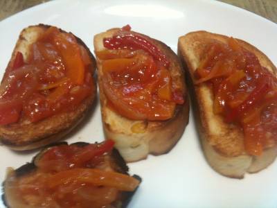 パプリカのトマト煮