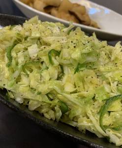 春キャベツとピーマンのお手軽漬け