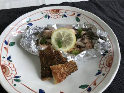 かじきのホイル焼き