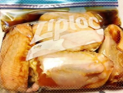 冷凍鶏手羽先(鶏手羽先の黒酢煮)