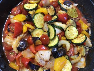 干し野菜のラタトゥイユ