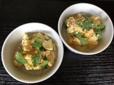 クレソンのポテトサラダ