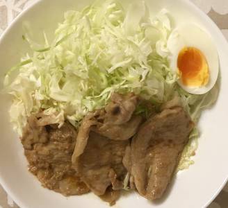 豚のしょうが焼き
