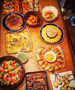 白身魚のレモンカレーソース