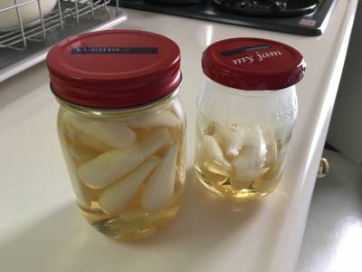 らっきょうの甘酢漬け