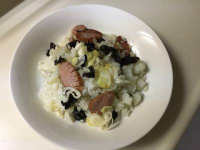 炒めずチャーハン