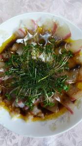 まだいのカルパッチョ