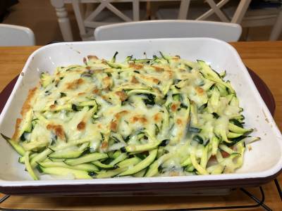ズッキーニのチーズ焼き