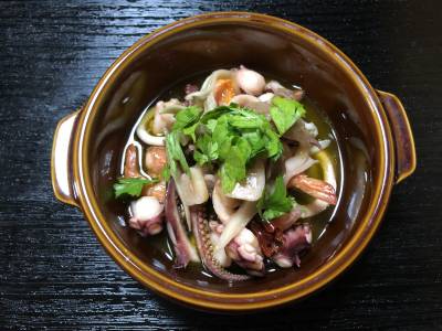 うまいったけアヒージョ