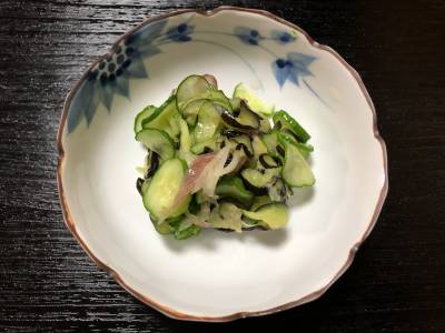 なすときゅうりのもみ漬け
