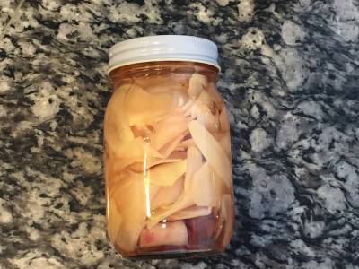 新しょうがの甘酢漬け