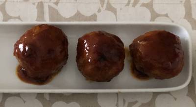 肉だんごの甘酢あん