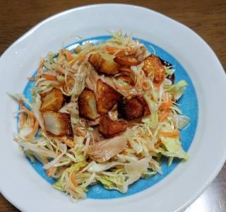 キャベツとツナのおかずサラダ