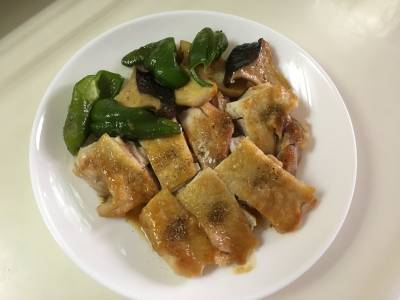 和風チキンソテー