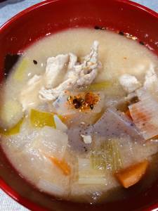 具だくさん豚汁