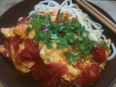 卵とトマトの炒め物