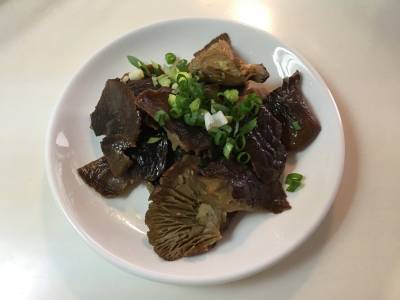 干ししいたけのいきなりソテー