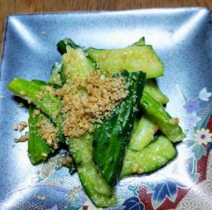 きゅうりのからし漬け