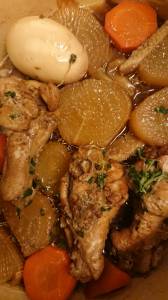 手羽元の黒酢煮