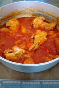 とり肉トマト煮