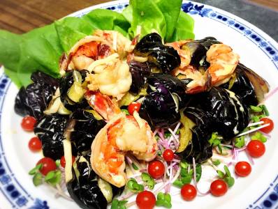 なすのえびマヨ