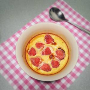 いちごのフラン