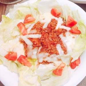 簡単タコライス