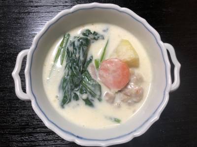 みそクリームシチュー