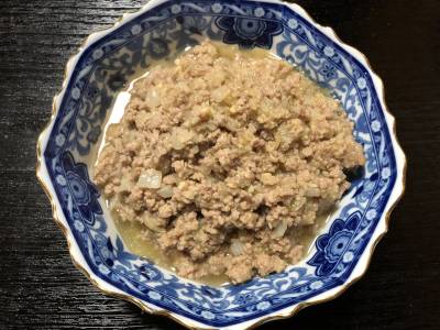 にんにく肉みそそぼろ