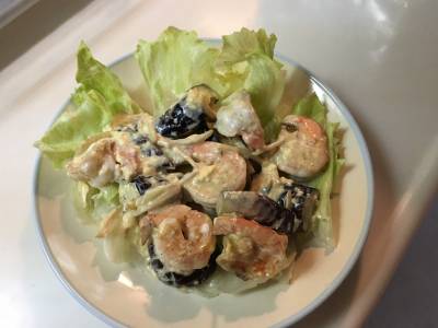 なすのえびマヨ