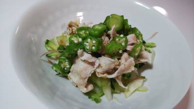 野菜たっぷり豚しゃぶ 柚子こしょうだれ