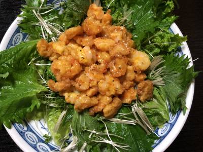 えびのから揚げ チリソース