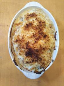 チキンマカロニグラタン