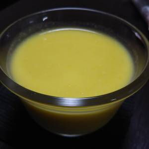 生絞りとうもろこしスープ