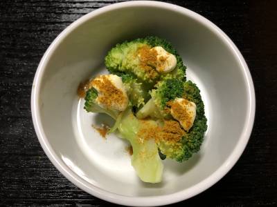 カレーマヨブロッコリー