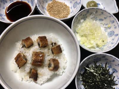 うなぎのせご飯