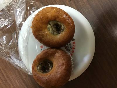 米粉のバナナマフィン