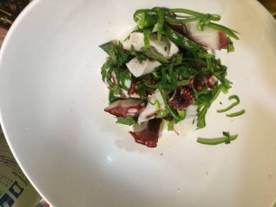 たこの青じそマリネ