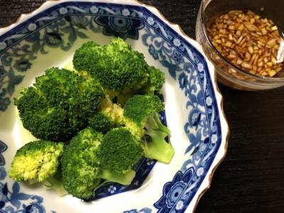 ブロッコリのオニオンドレッシング