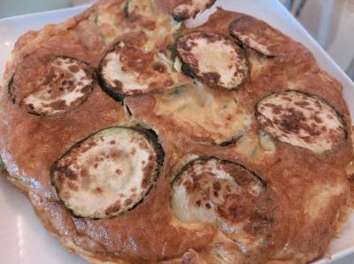 ズッキーニのオムレツ