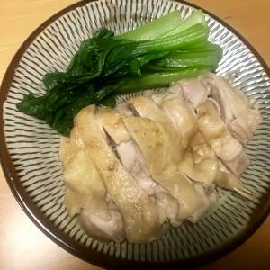 蒸し鶏