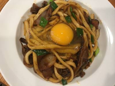 すき焼きうどん