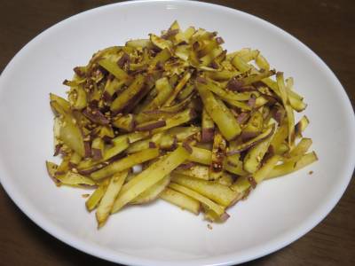 さつまいものきんぴら