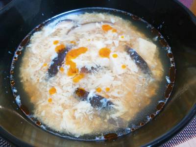 豆腐の酸辣湯(サンラータン)